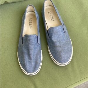 Lauren Ralph Lauren Blue Slip-On Shoes